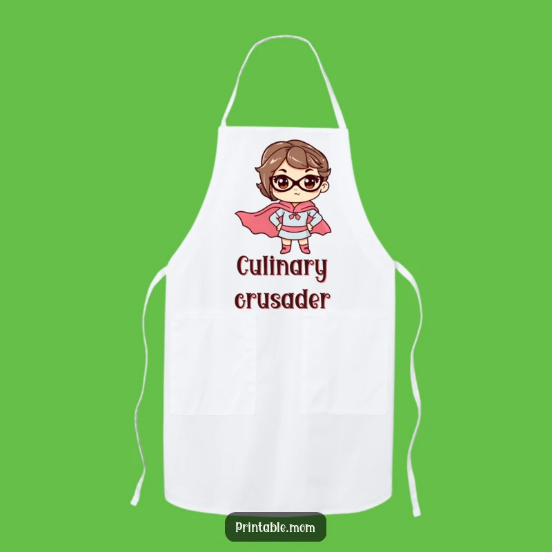 Funny Mom Cape Apron: Hilarious Gift for the Mom Who Handles Everything!