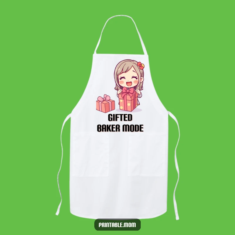 Funny Mom Apron: Gift Unwrapping Fun, Perfect Kitchen Surprise Accessory