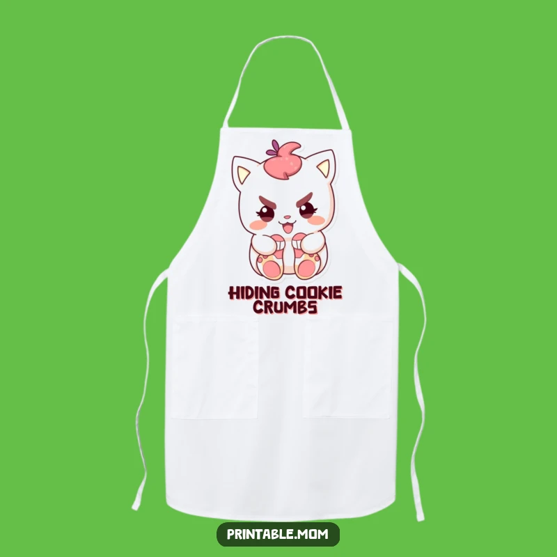 Funny Sock Thief Apron: Kitchen Mischief Chef's Funny Gift