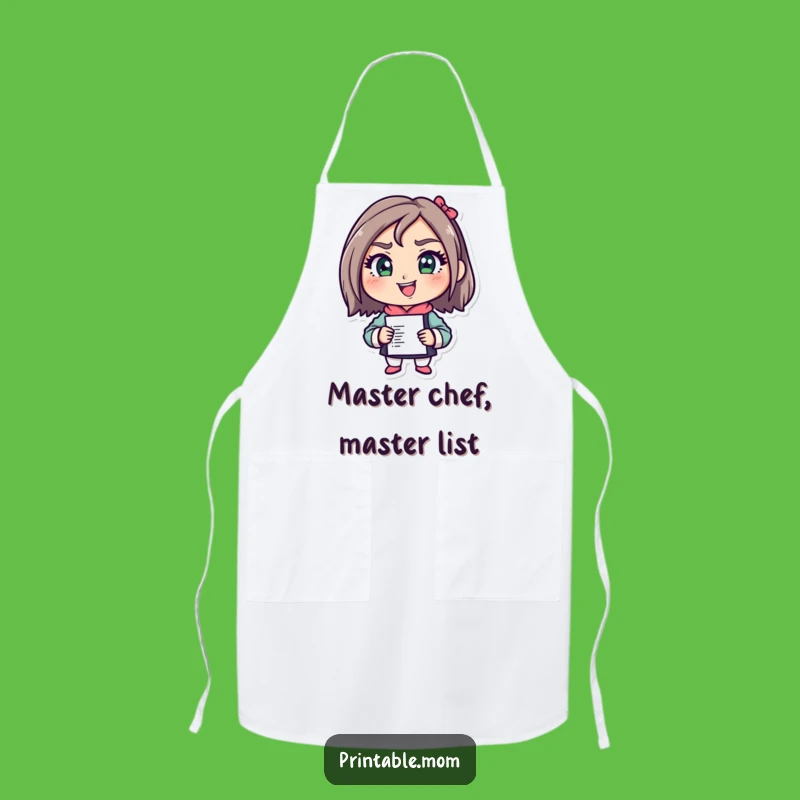 Funny Mom Chef Apron: Master Your Tasks, Hilarious Funny Gift