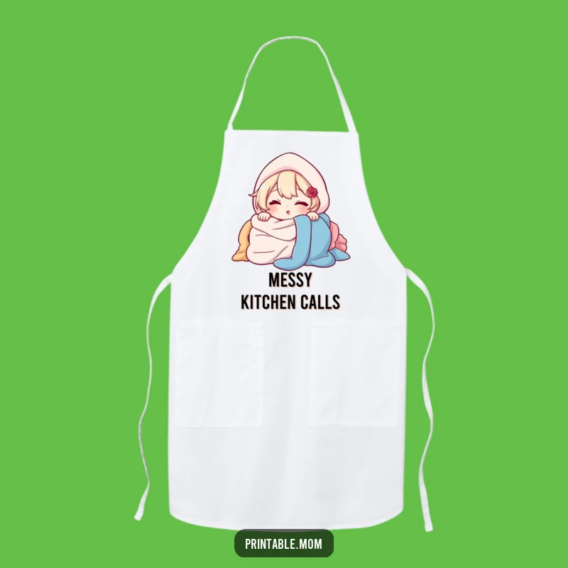 Funny Apron: Laundry Day Winker, Comical Chore Protection Gift