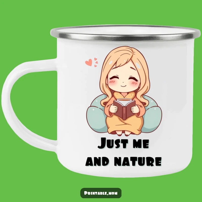 Funny Mom's Outdoor Calm Mug - Relax Anywhere with Humor!
