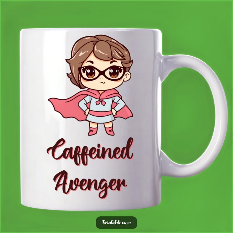 Funny Mom Superhero Mug: Hilarious Gift for the SuperMom Who Does It All!