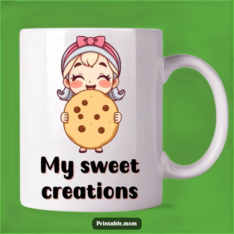 Funny Cheerful Mom Cookie Mug - Perfect Gift for the Baking Queen!
