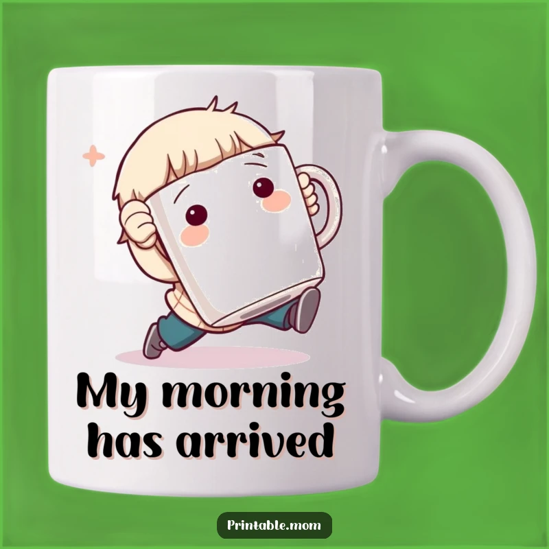 Funny Coffee Mug: Hilarious Tripping Character Gift for Coffee Lovers