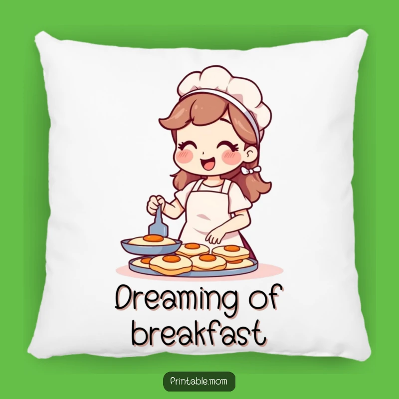 Funny Mom Pancake Pillow: Cozy Comfort for the Breakfast Enthusiast