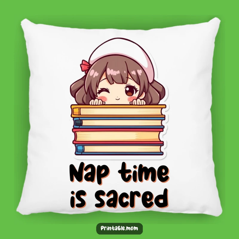 Funny Bookworm Mom Pillow - Cozy Cushion for the Avid Reader, Perfect Cute Gift