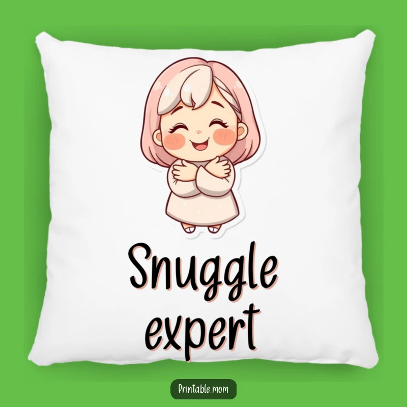 Funny Mom Pillow - Beaming Smile Warm Hug Accent Gift