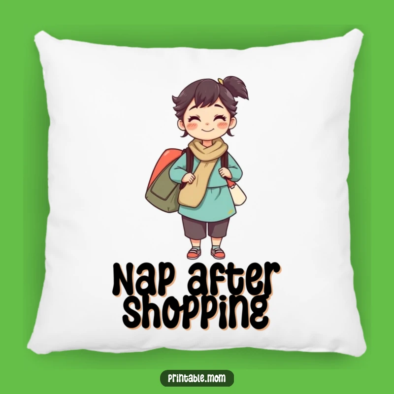 Funny Mom Pillow: Juggling Bags Comfort, Perfect Cozy Superhero Accent