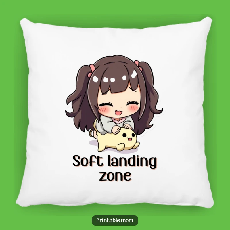 Funny Mom Tumble Comfort Pillow: Hilarious & Cozy Gift for the Playful Mom!