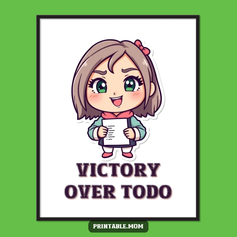 Funny Mom Boss Digital Art: Instant Power, Perfect Printable Funny Gift