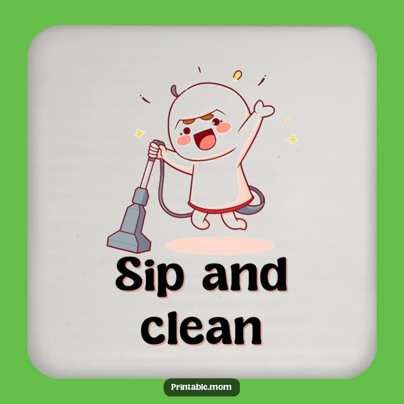 Funny Dancer Coasters: Protect Surfaces Silly Dance Funny Gift Set