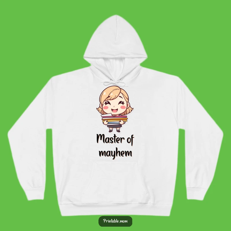 Funny Mom Papers Hoodie: Cozy Character Gift for Super Moms