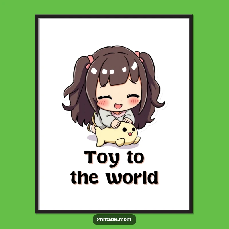 Free Printable Wall Art: Tripping Mom Toy Humorous Downloadable Decor