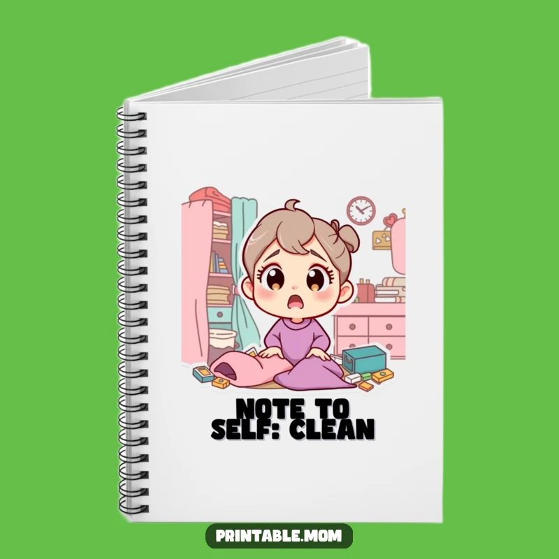 Funny Mom Messy Room Notebook: Mom's Surprise Journal, Ideal Funny Gift!