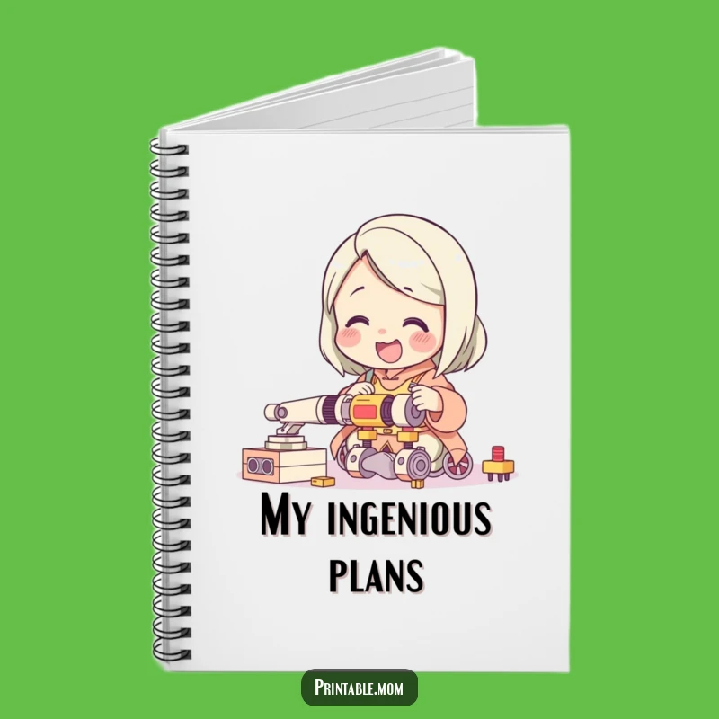 Funny Mom Toy Assembly Character Notebook: Jot Down Your Parenting Adventures