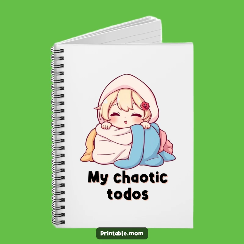 Funny Notebook: Laundry Pile Winker, Hilarious Chore Journal Gift