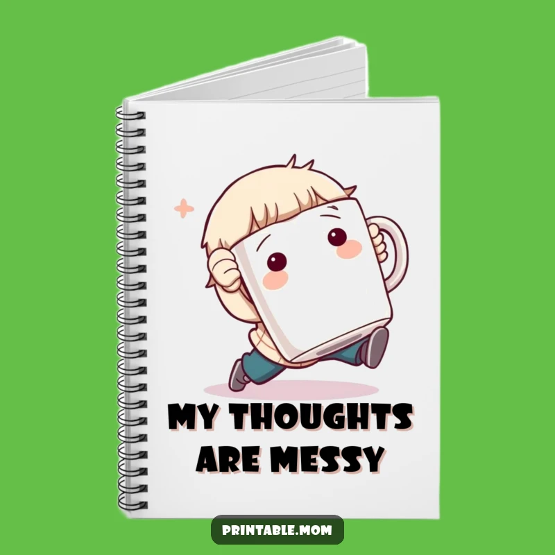 Funny Notebook: Tripping Character Journal, Hilarious Gift for Note-Takers