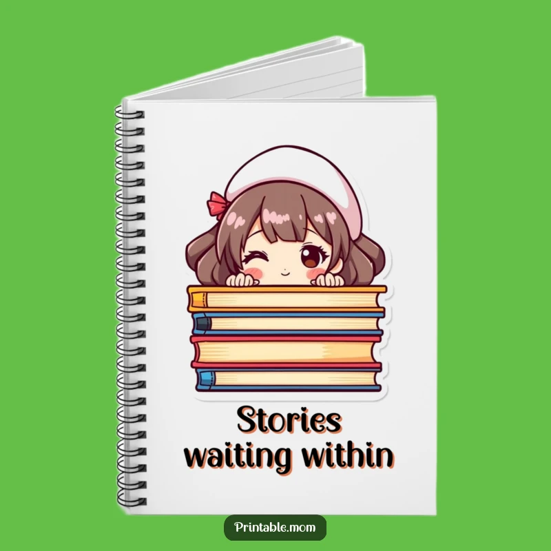 Funny Bookworm Mom Notebook - Journal for the Avid Reader, Hilarious Gift Idea