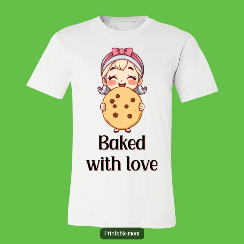 Funny Cheerful Mom Cookie Tee - Gift for the Amazing Baker!