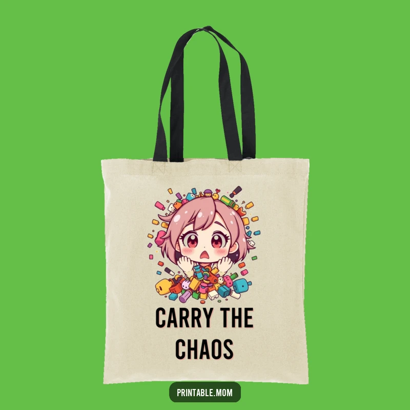 Funny Mom's Playtime Surprise Tote Bag - Carry the Chaos Comfortably!