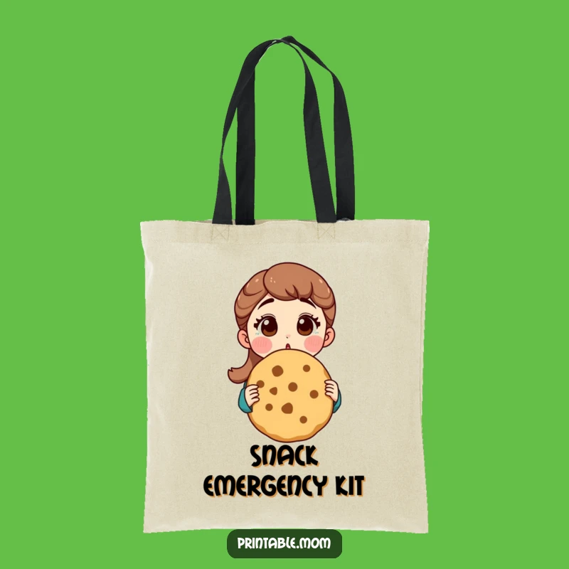 Funny Mom Cookie Haul Tote Bag: Hilarious Shopping Gift for the Sweet-Toothed Mom!